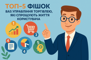 ТОП-5 фішок BAS Управління торгівлею, які спрощують життя користувача